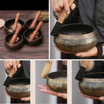 Hammered Copper Tibetan Singing Bowl (4 sizes)